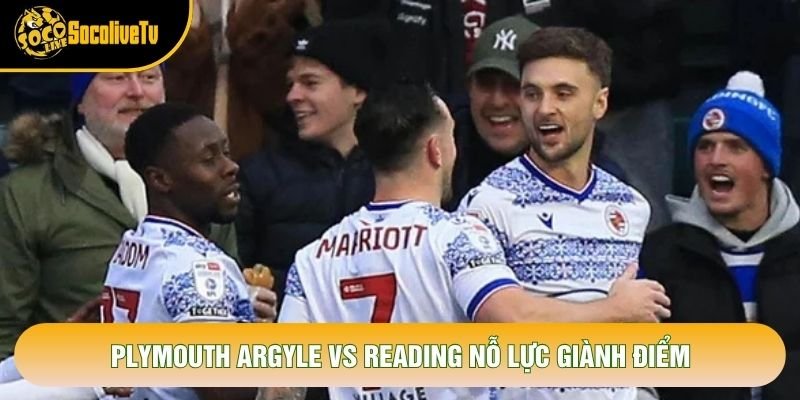 Plymouth Argyle vs Reading nỗ lực giành điểm